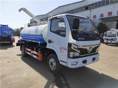 清運養(yǎng)殖場化糞池 高效處理5噸糞污的畜禽糞便運輸車