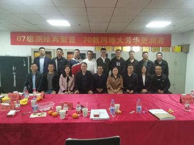 感恩母校 啟創未來——07級測繪工程校友返校謝師恩，潤君網絡回饋之路